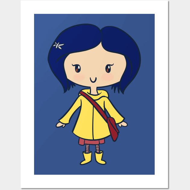 Coraline - Lil' CutiE Wall Art by Ellador